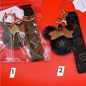 Minnie Mouse Keychains Designer Inspired ✨